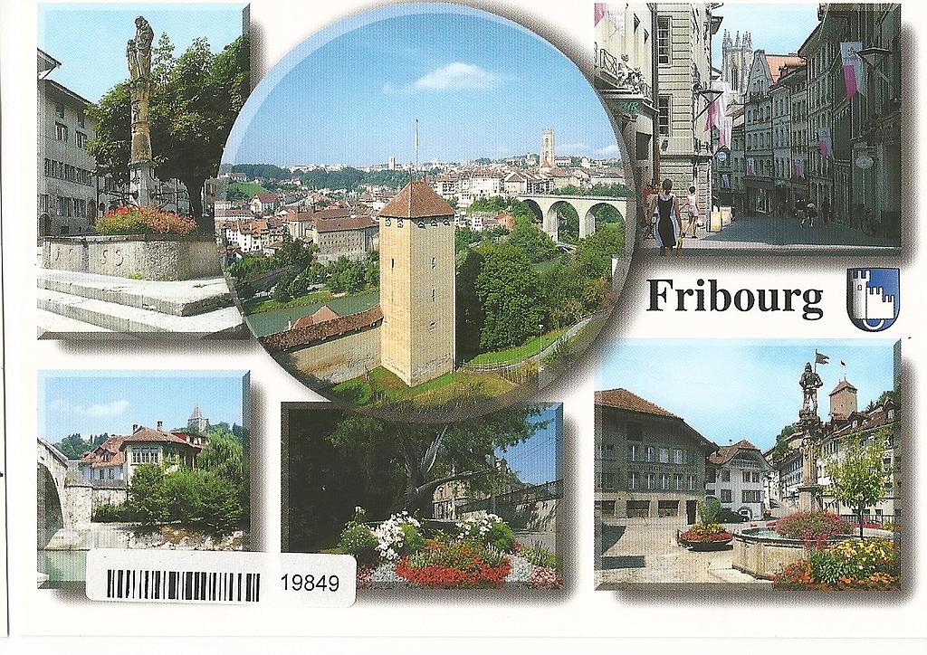 Postcards 19849 Fribourg