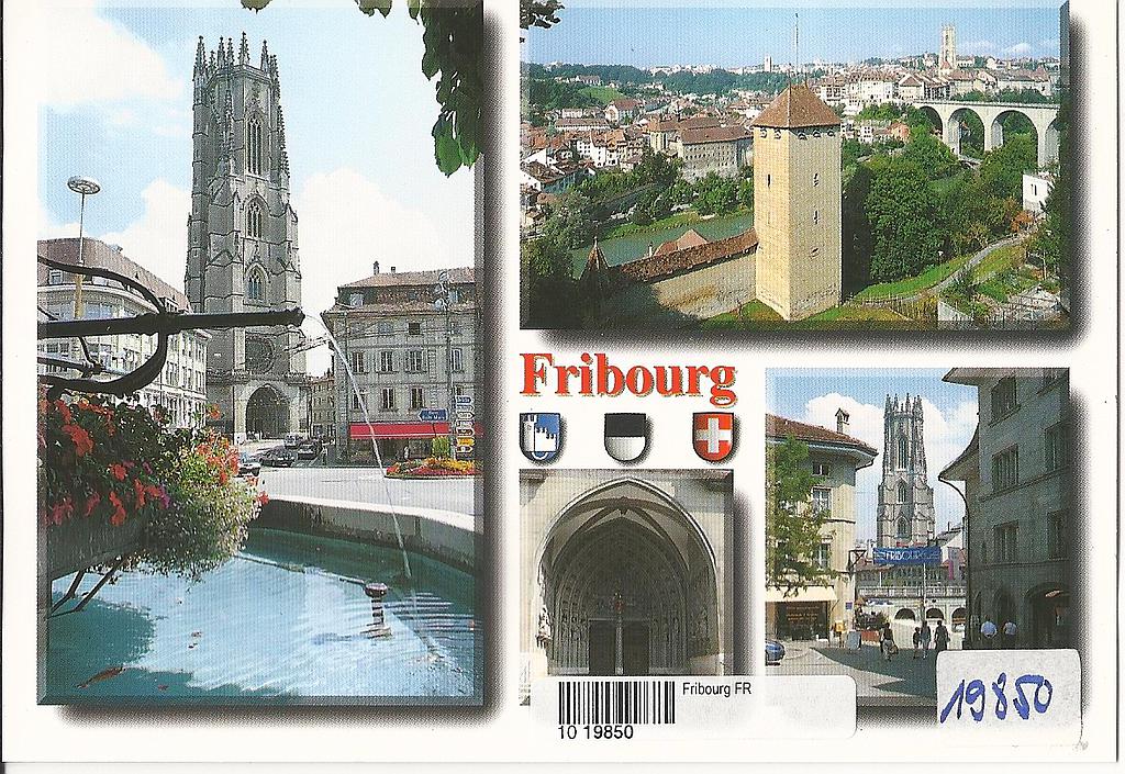 Postcards 19850 Fribourg