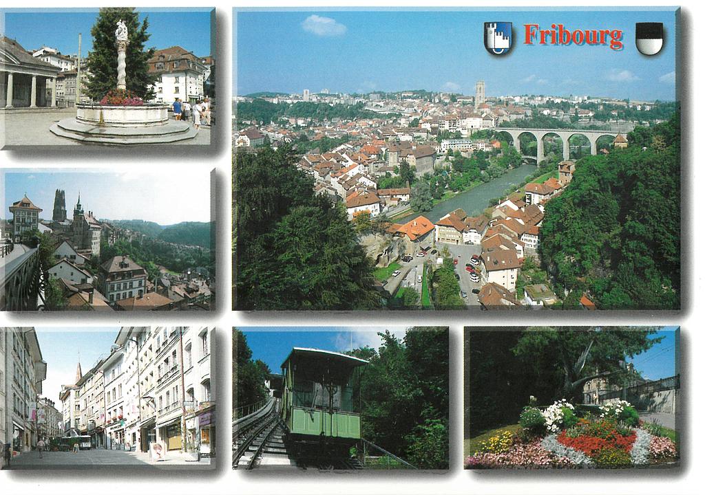 Postcards 19852 Fribourg