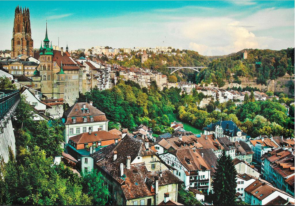 Postcards 26848 Fribourg
