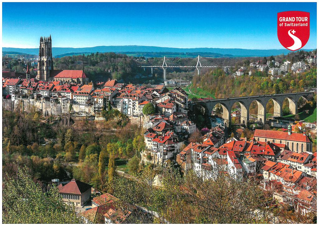 Postcards 27764 Fribourg Grand Tour