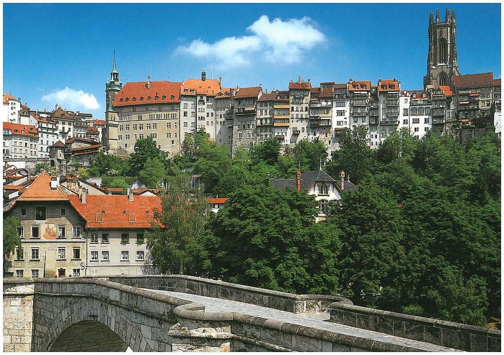 Postcards 12x17cm 40120 Fribourg