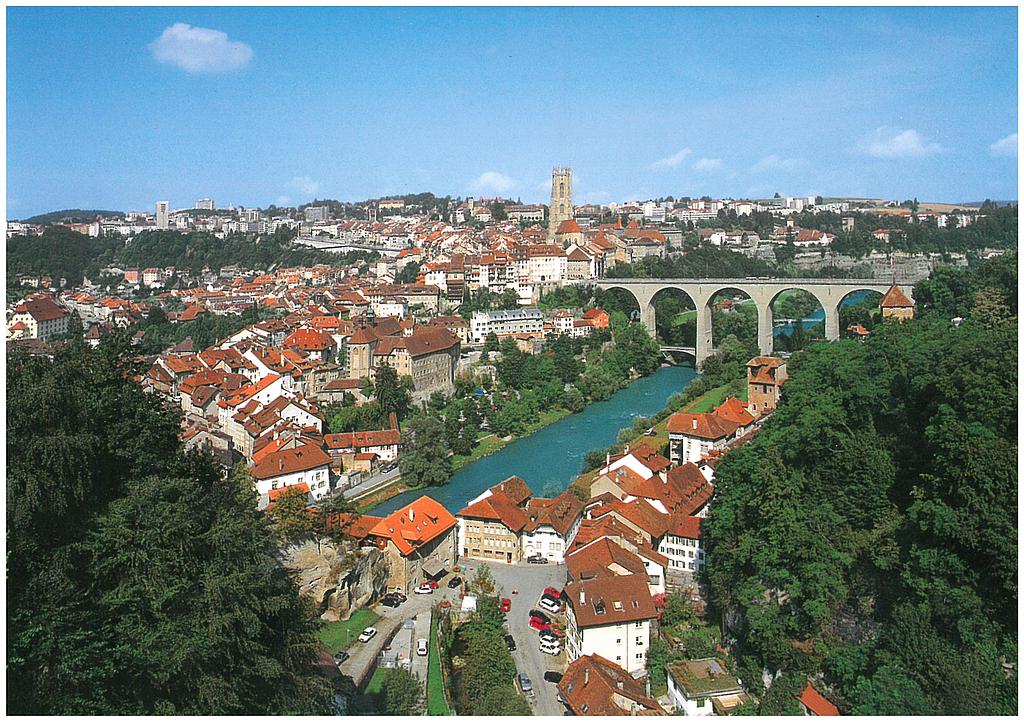 Postcards 12x17cm 40122 Fribourg 