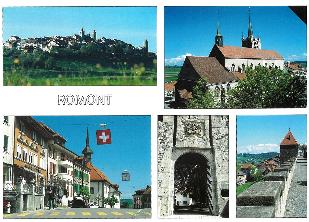 Postcards 08121 Romont