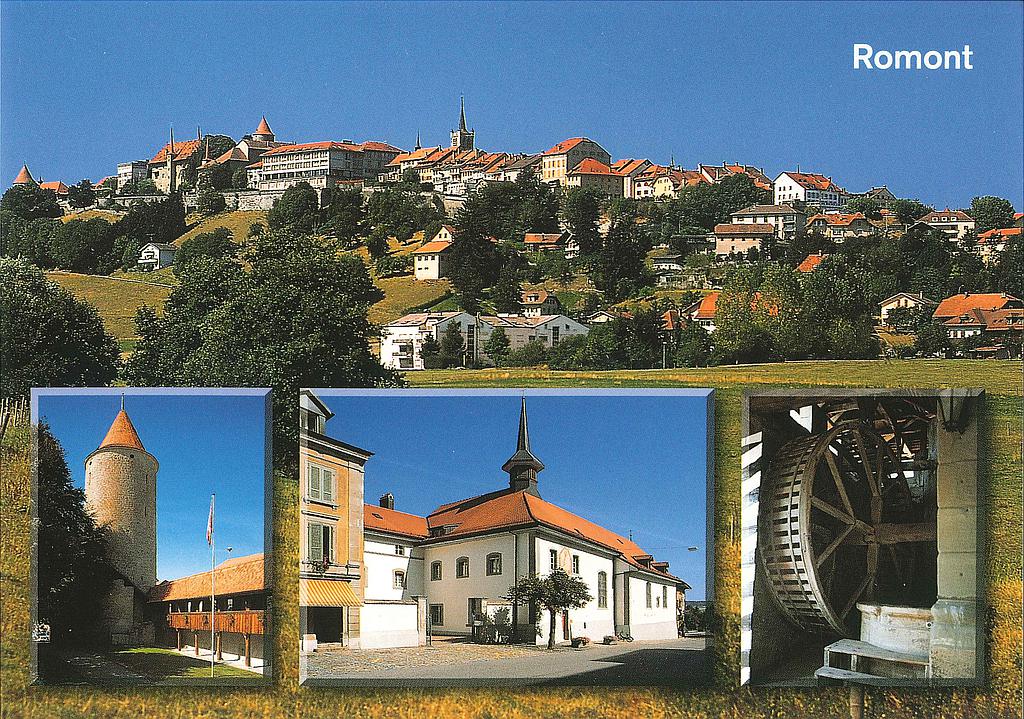 Postcards 23345 Romont