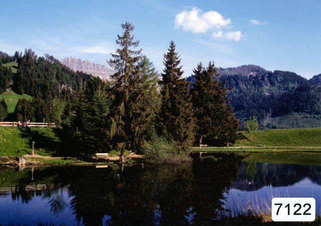 Postcards 07122 Les Paccots, lac des Joncs, cape aux Moines