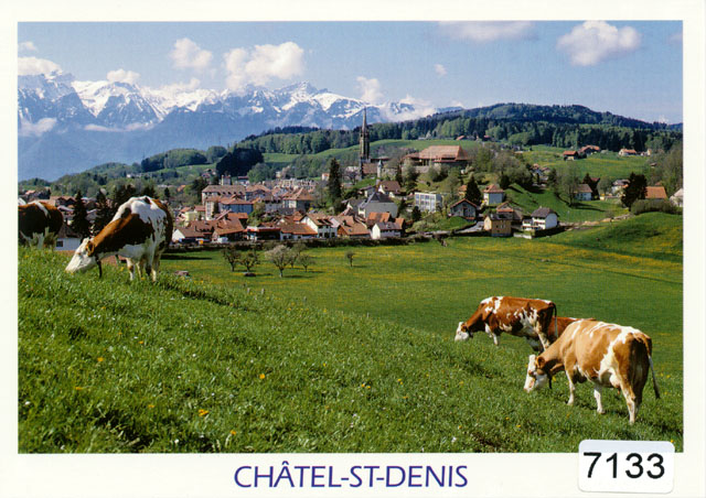 Postcards 07133 Châtel-St-Denis