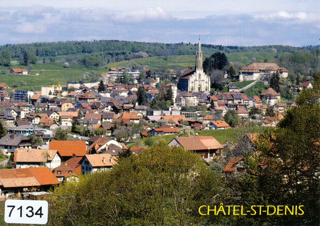 Postcards 07134 Châtel-St-Denis