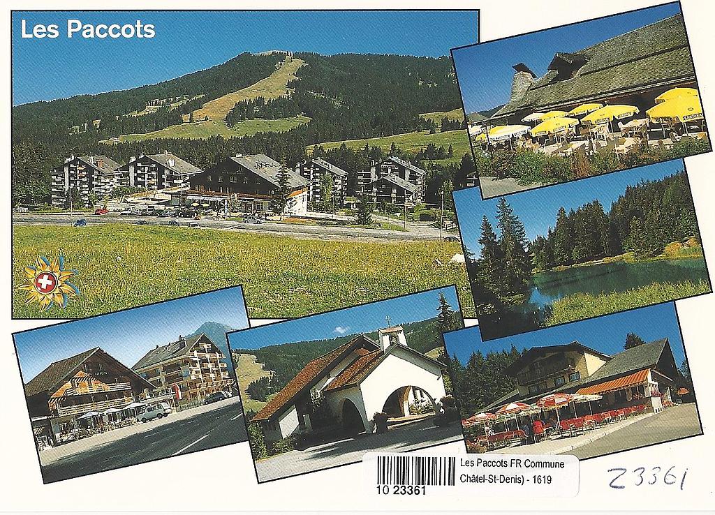 Postcards 23361 Les Paccots