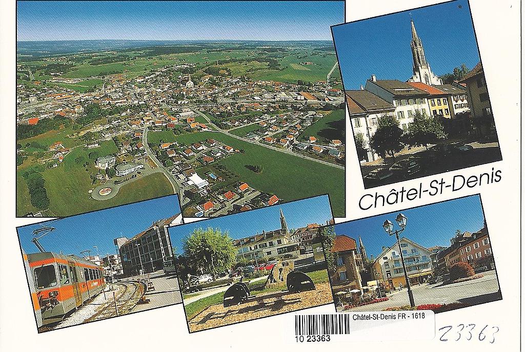 Postcards 23363 Châtel-St-Denis