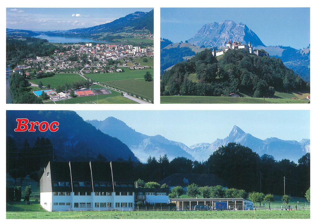 Postcards 03705 Broc village et colonie les Eterpaz