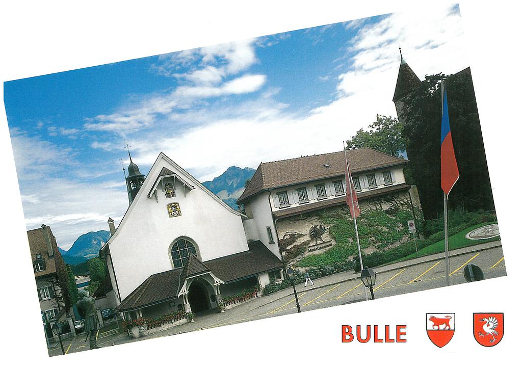 Postcards 03127 Bulle (chapelle des Capucins)
