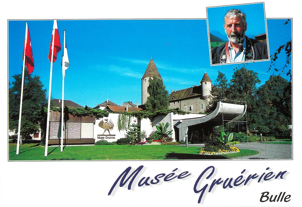 Postcards 11208 Bulle, musée Gruérien