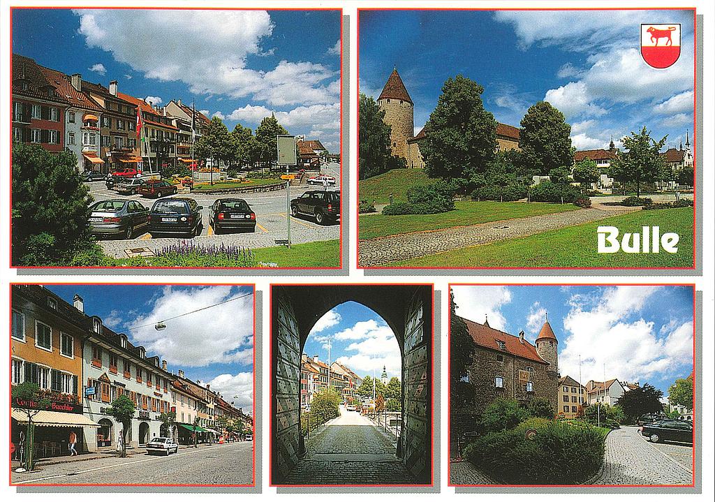 Postcards 17778 Bulle FR