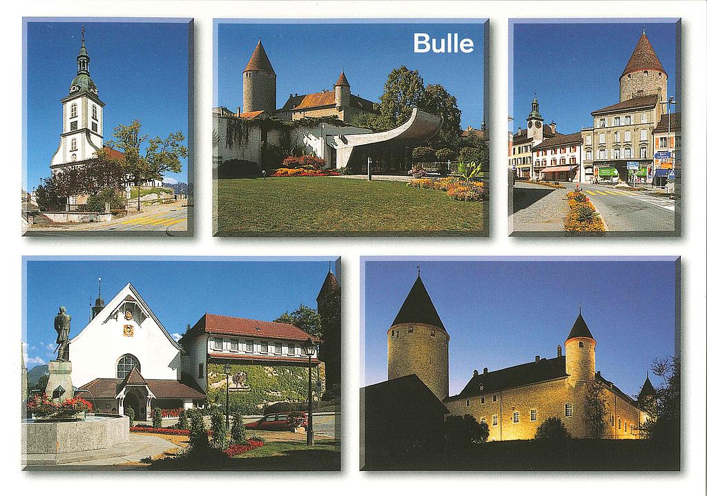 Postcards 23347 Bulle FR