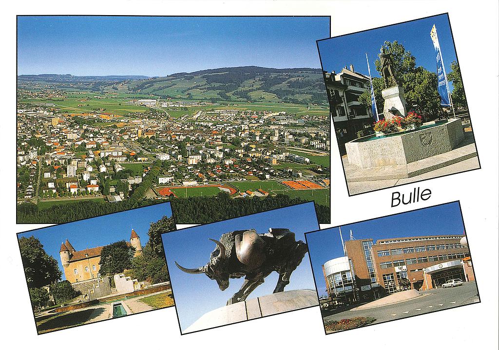Postcards 23348 Bulle FR