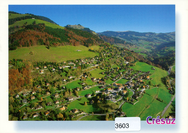 Postcards 03603 Crésuz