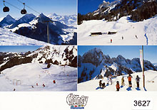 Postcards 03627 w Charmey, pistes Vounetz