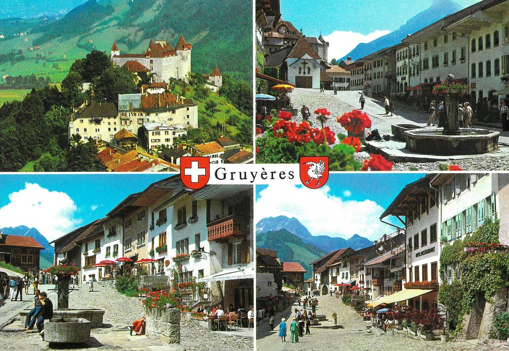 Postcards 10525 Gruyères