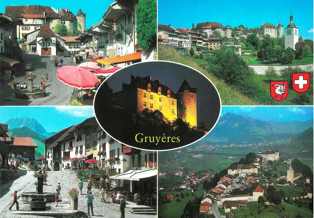 Postcards 12885 Gruyères