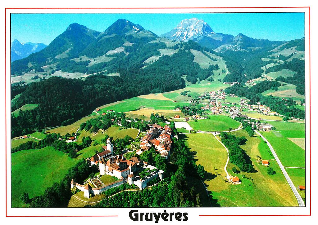 Postcards 17784 Gruyères, Moléson
