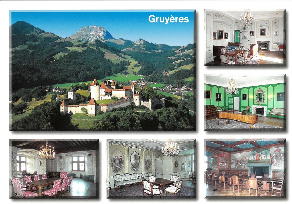 Postcards 23349 Gruyères, Moléson