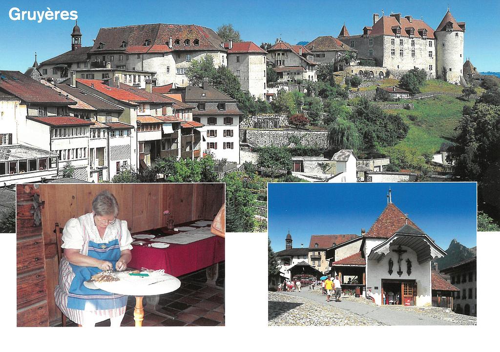 Postcards 23350 Gruyères