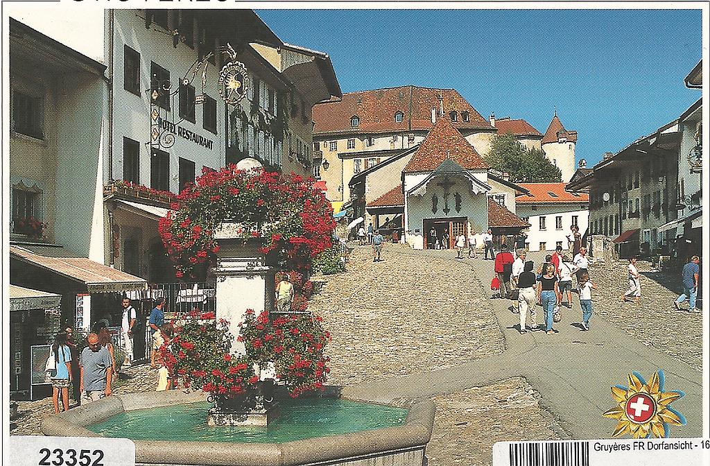 Postcards 23352 Gruyères