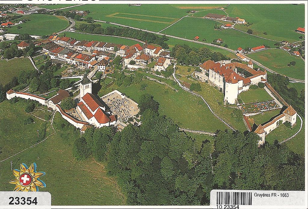 Postcards 23354 Gruyères