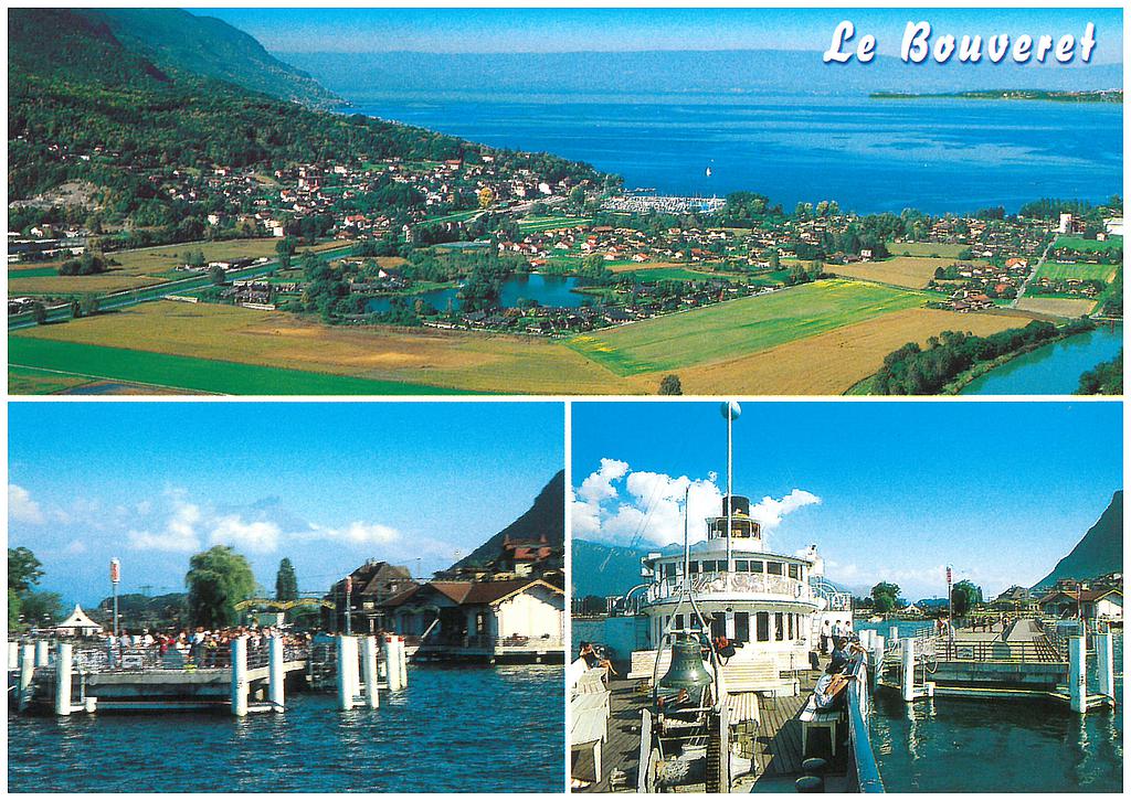 Postcards 11775 Le Bouveret, Port-Valais