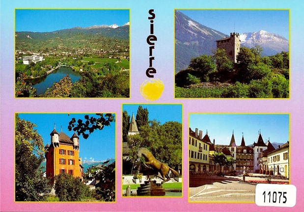 Postcards 11075 Sierre