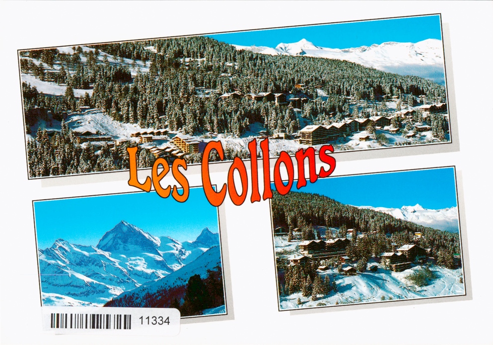 Postcards 11334 w Les Collons
