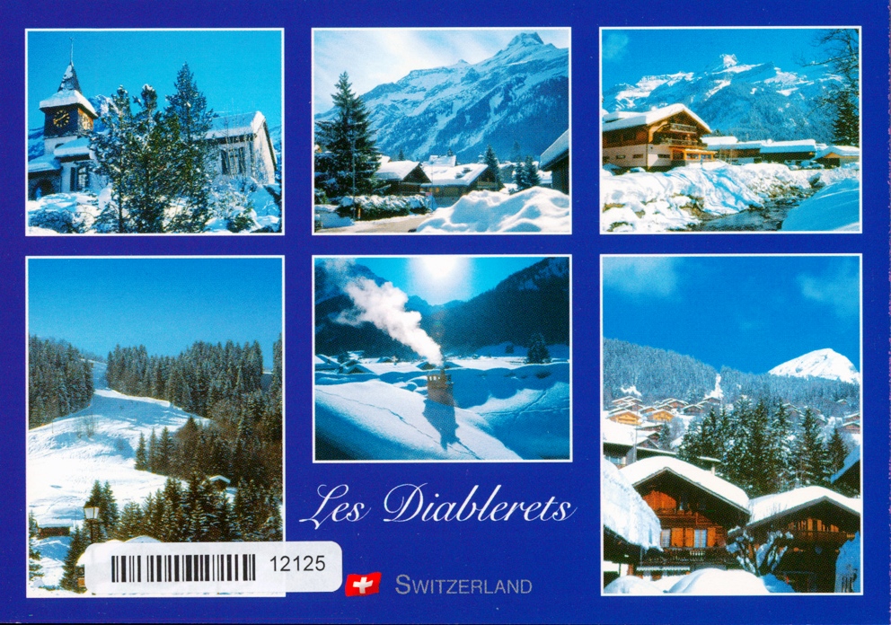 Postcards 12125 w Les Diablerets