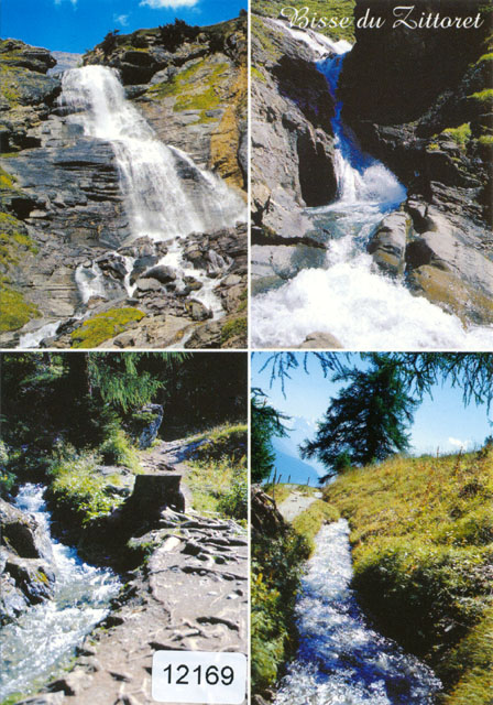 Postcards 12169 Montana bisse du Zittoret
