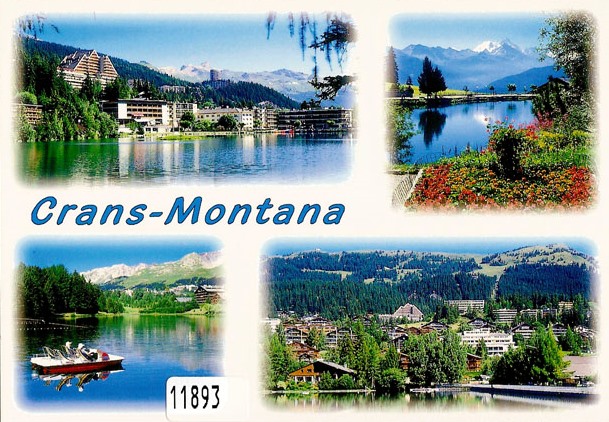 Postcards 11893 Crans-Montana