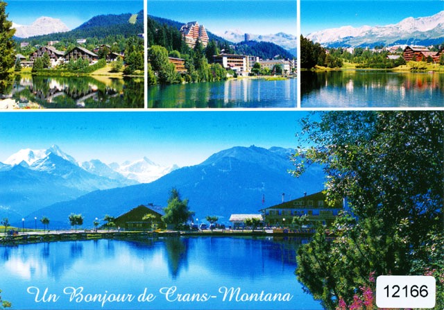 Postcards 12166 Crans-Montana