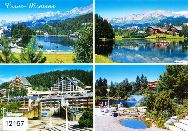 Postcards 12167 Crans-Montana