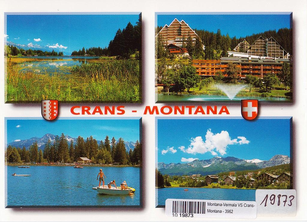 Postcards 19873 Crans-Montana, Vermala