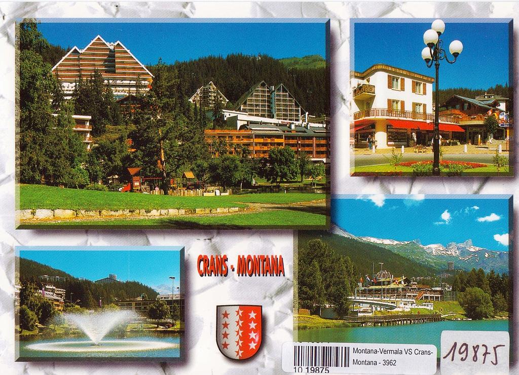 Postcards 19875 Crans-Montana, Vermala