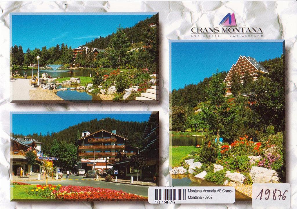 Postcards 19876 Crans-Montana, Vermala