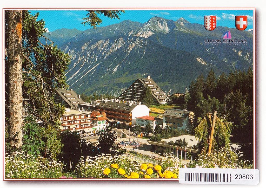 Postcards 20803 Crans-Montana