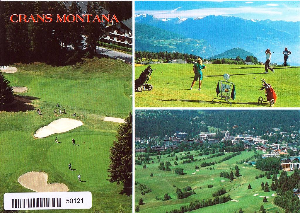 Postcards 50121 Crans-Montana