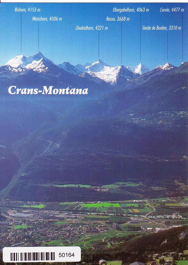Postcards 50164 Crans-Montana
