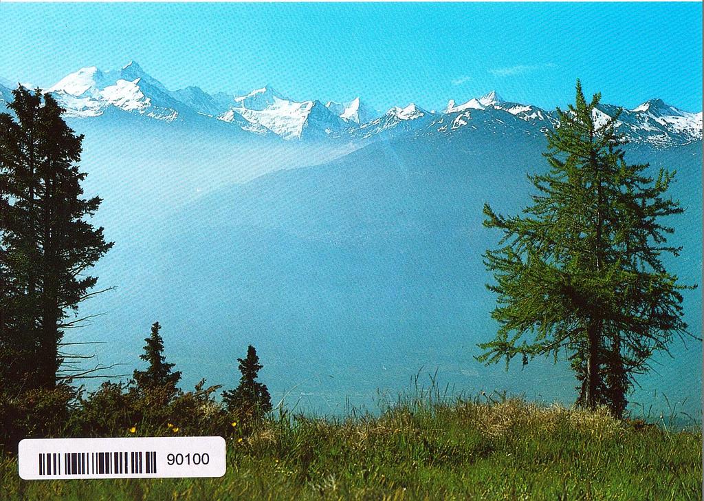 Postcards 90100 Valais Wallis