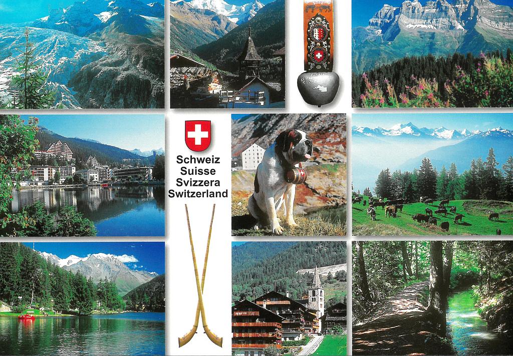 Postcards 90138 Valais Wallis