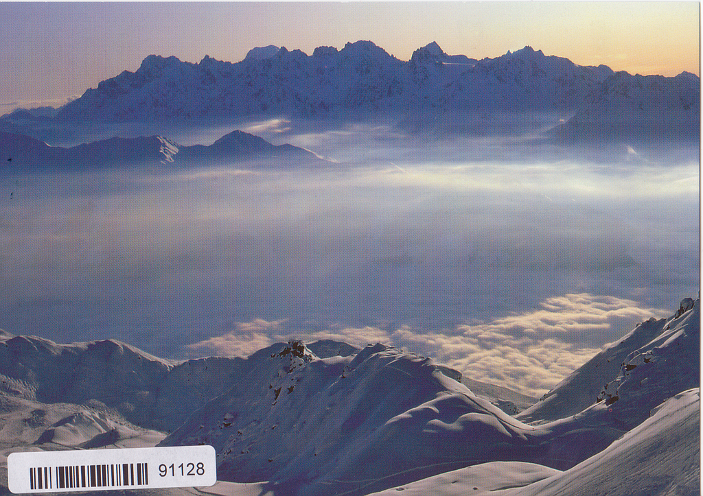 Postcards 91128 w Mont Blanc
