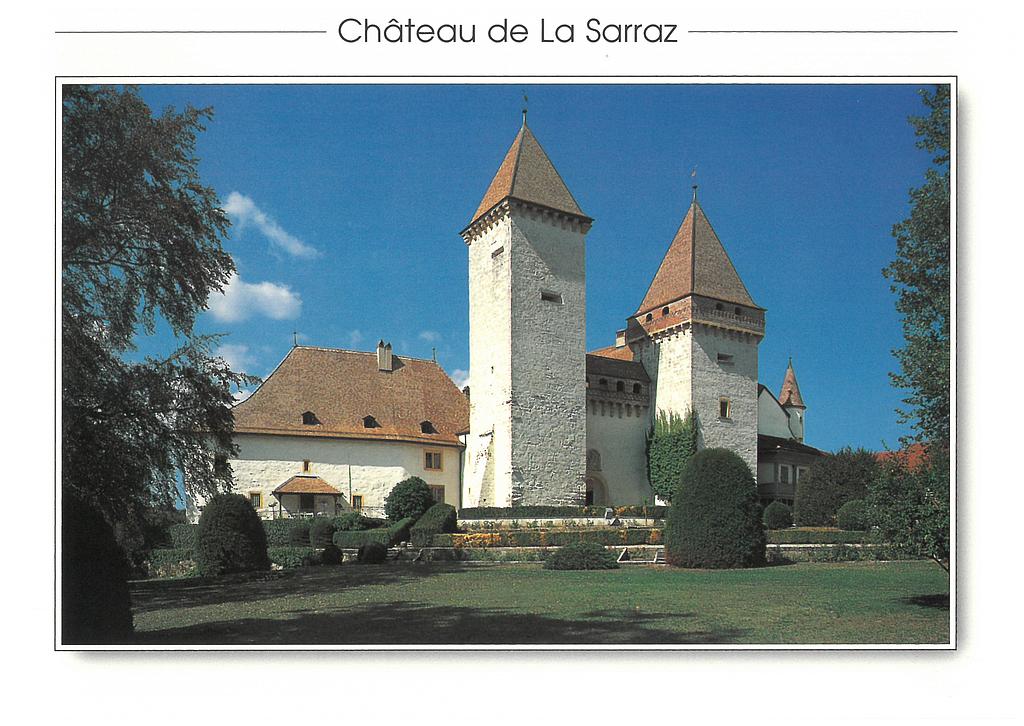 Postcards 23060 La Sarraz, Château
