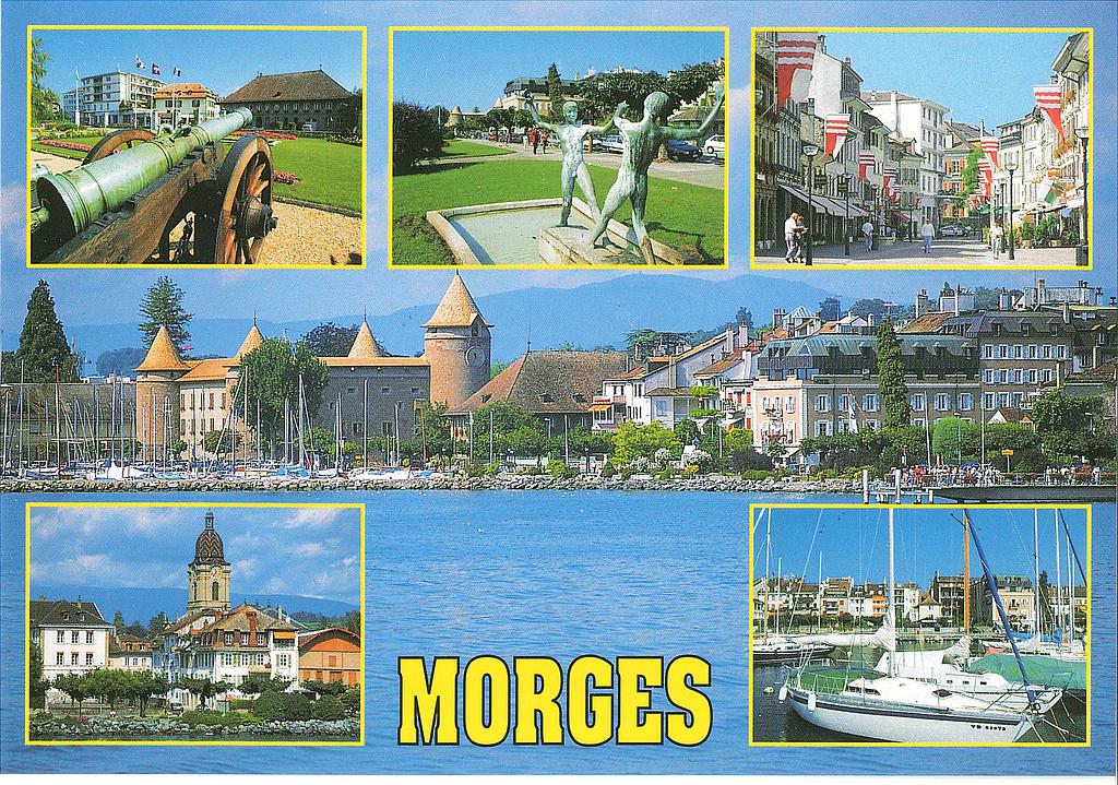 Postcards 17273 Morges