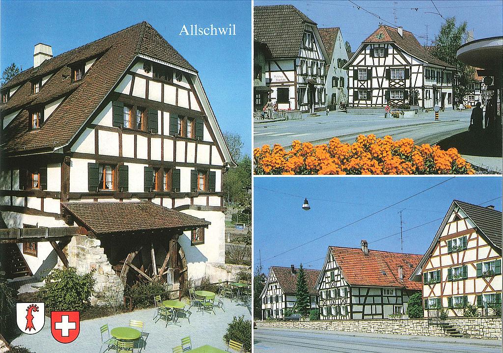 Postcards 12267 Allschwil
