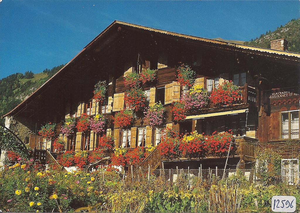 Postcards 12596 Château-d'Oex